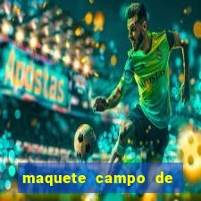 maquete campo de futebol (isopor)